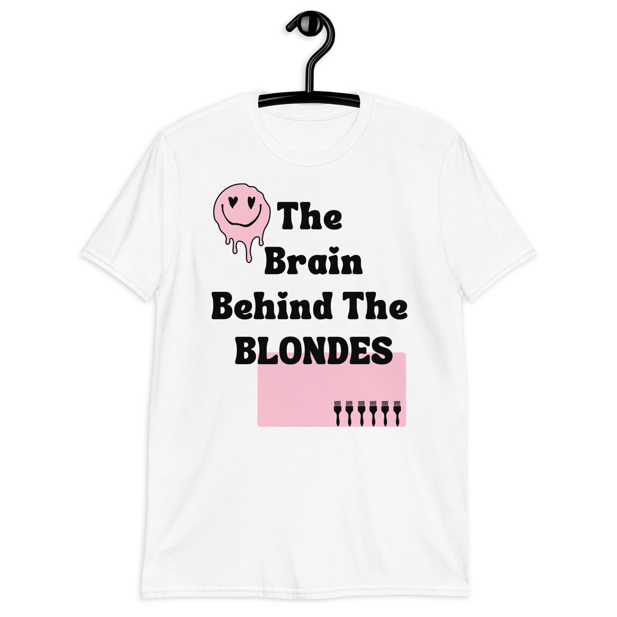 The Brain Behind The Blondes Unisex T-Shirt